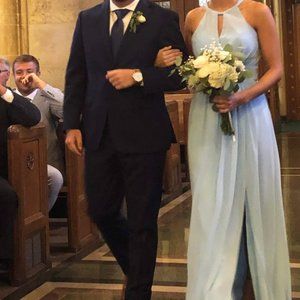 Jasmine - B2 B203004 Bridesmaid Dress Powder Blue